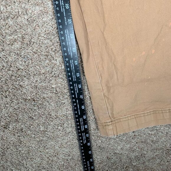 Columbia Mens 40x30 Straight Leg Active Pants‎ Khaki 5 Pocket - Picture 7 of 14